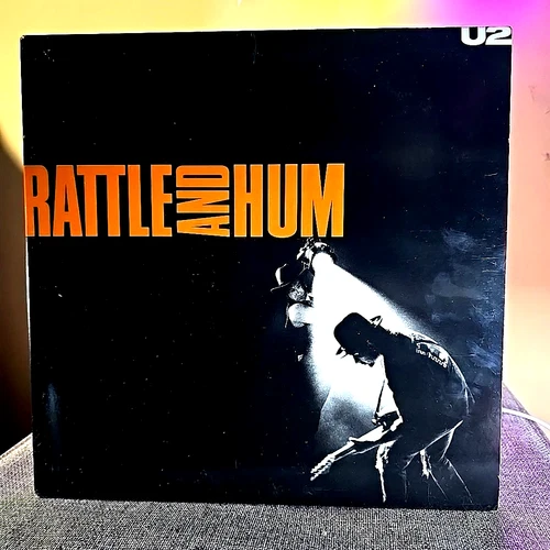 U2–Rattle And Hum–1988 Island–91003-1 Vinyl Record 2 LP