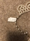 Vintage Faux Pearl Collar Choker/Necklace, Scalloped Design — photo 4