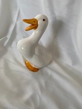 Vintage Ceramic Hand Painted Duck Figurine