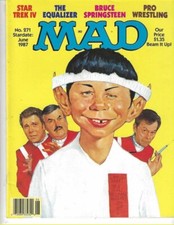 MAD Magazine No. 271 March 1987 STar Trek IV Pro Wrestling EXMTCondition