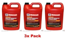 3x Engine Coolant Antifreeze GAS MOTORCRAFT VC-7-B Gold Concentrated Antifreeze