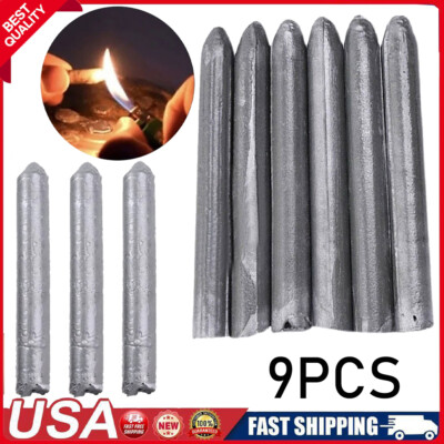 9PCS Low Temperature Powder Cored Welding Aluminum'Rods Easy Melt Universal