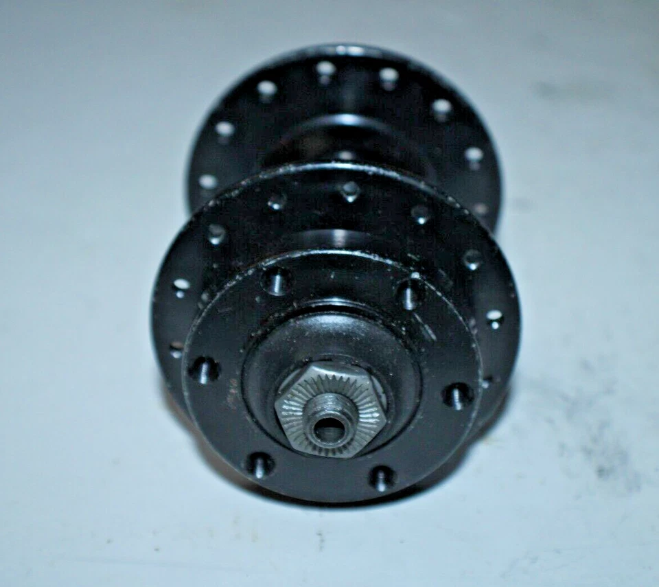 Formula Front Hub 28H 100mm Black 6-Bolt Disc High Flange Road MTB USA Shipper:) - Image 2 of 4