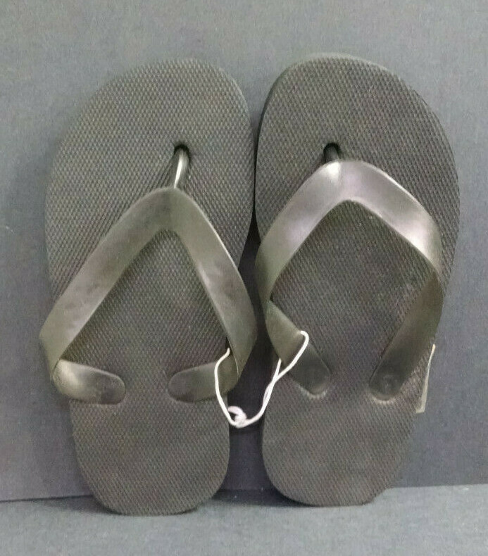 Lotto di 2 infradito Dolgen Foam Thong bambina fumo taglia media (7 8)