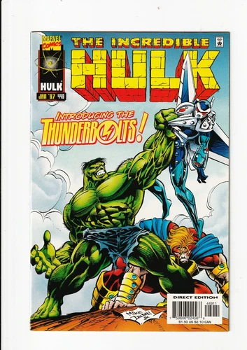 The Incredible Hulk #449 (1997) 1st Thunderbolts VFNM 1st Print