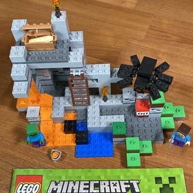 Lego Minecraft 21113 The Cave with Manual