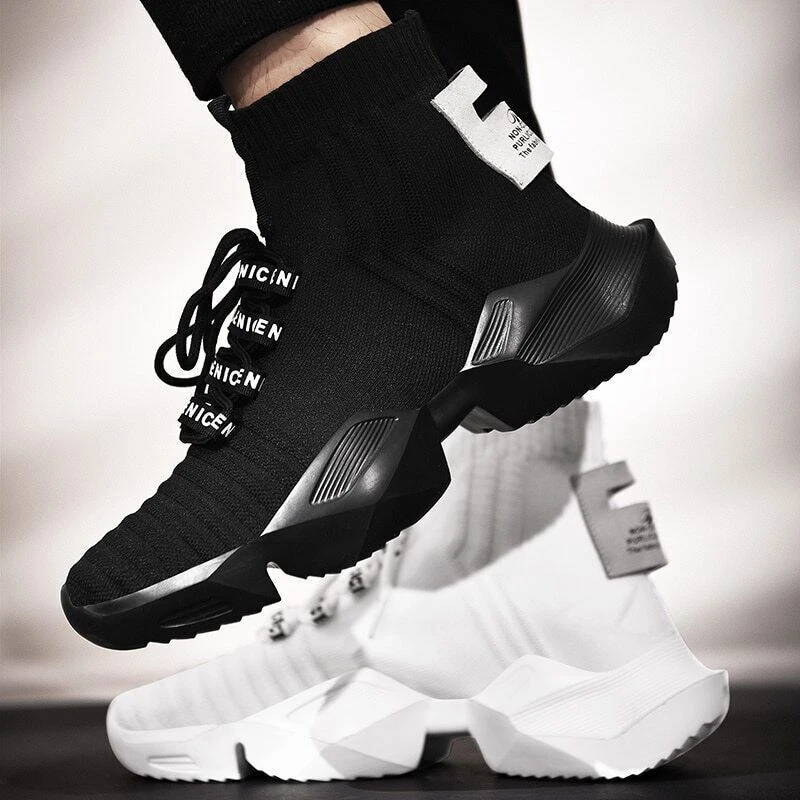Men s Retro Sock Sneakers High Top Men Shoes Men Shoes