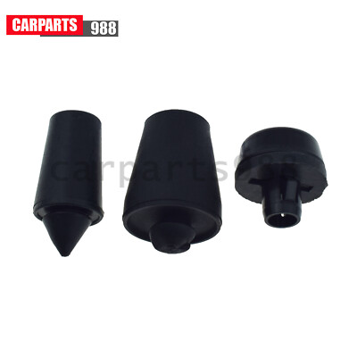 小物 3435 RT-169538 3Pcs Rear Back Door Stop Rubber Grommet Cushion for Toyota RAV4 09