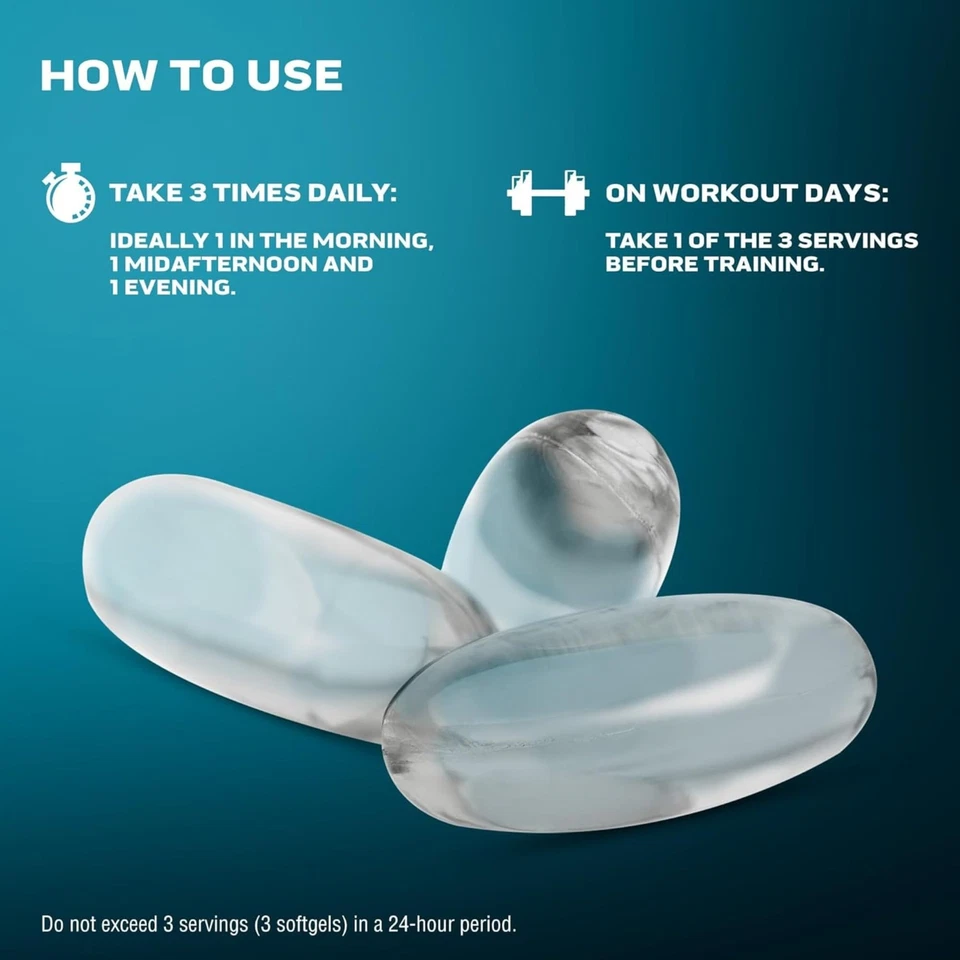 Гелевые капсулы высшего класса ИСБ для мышечной массы и восстановления без кислоты 42 капсулы - Изображение 2 из 4