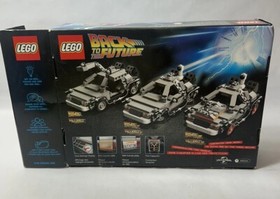 LEGO 21103 Back To The Future DeLorean Time Machine Empty Box Only