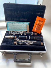  EUC  Vintage Bundt Resonite Selmer Clarinet Used In Middle/High School Band 