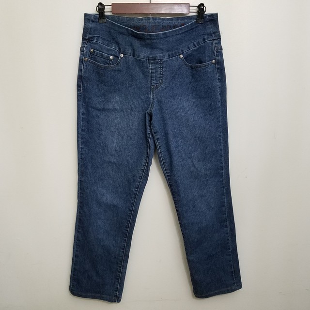 pull on denim jeans womens