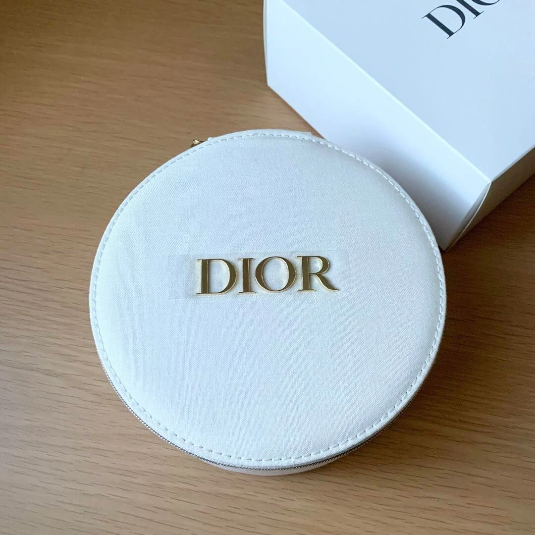 Pochette vanité Christian Dior blanche nouveauté limitée neuve Japon