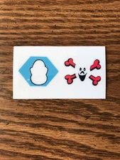 Buccaneer,Ship Ahoy Gottlieb Pinball Machine Spinner Decals ( NEW )