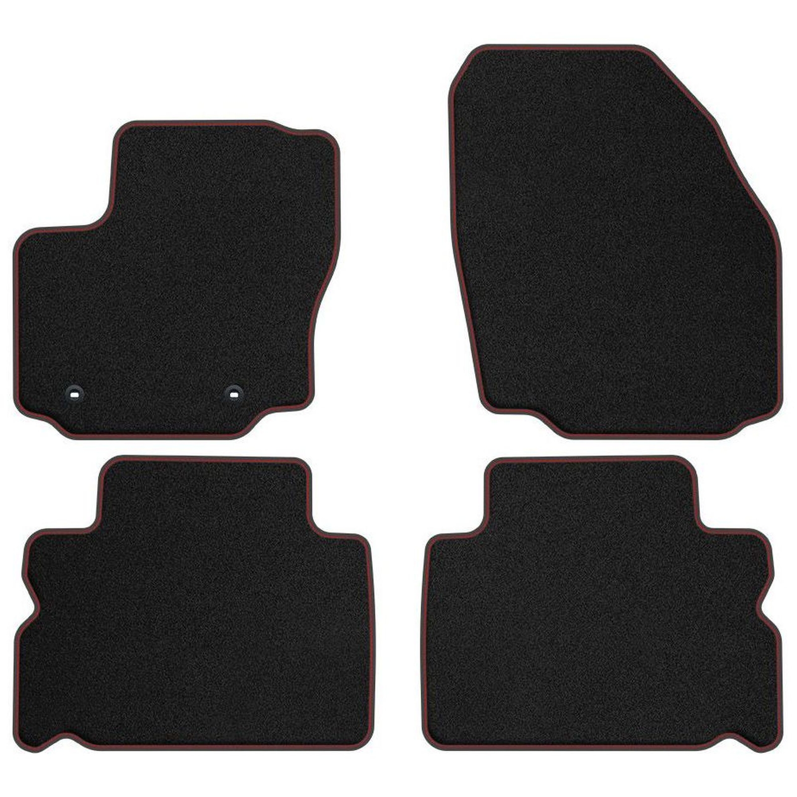 Tapis de sol Ford S-MAX I antidérapant en velours épais 5 pièces pour une isolation optimale