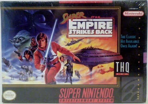 Nintendo Super The Empire Strikes Back