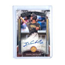 Ivan Castillo AUTO #/299. Topps Museum Collection