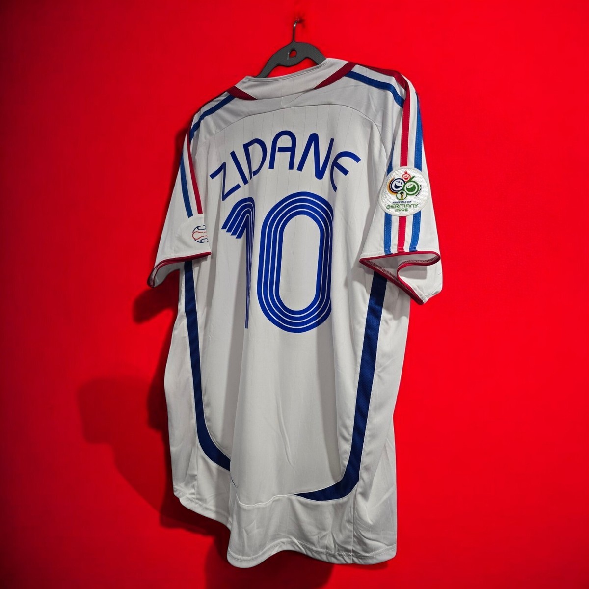 FRANCE AWAY World Cup 2006 - Football Soccer - ZIDANE # 10