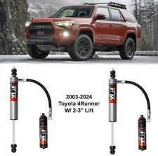 Fox Shox Elite Series 2-3" Lift Rear Shocks Fits 03-24 Toyota 4Runner FJ Cruiser