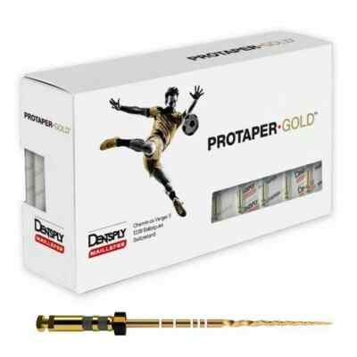 Dentsply Maillefer ProTaper Gold Rotary Files SX 19mm 60 Shaping Files (10-pks)