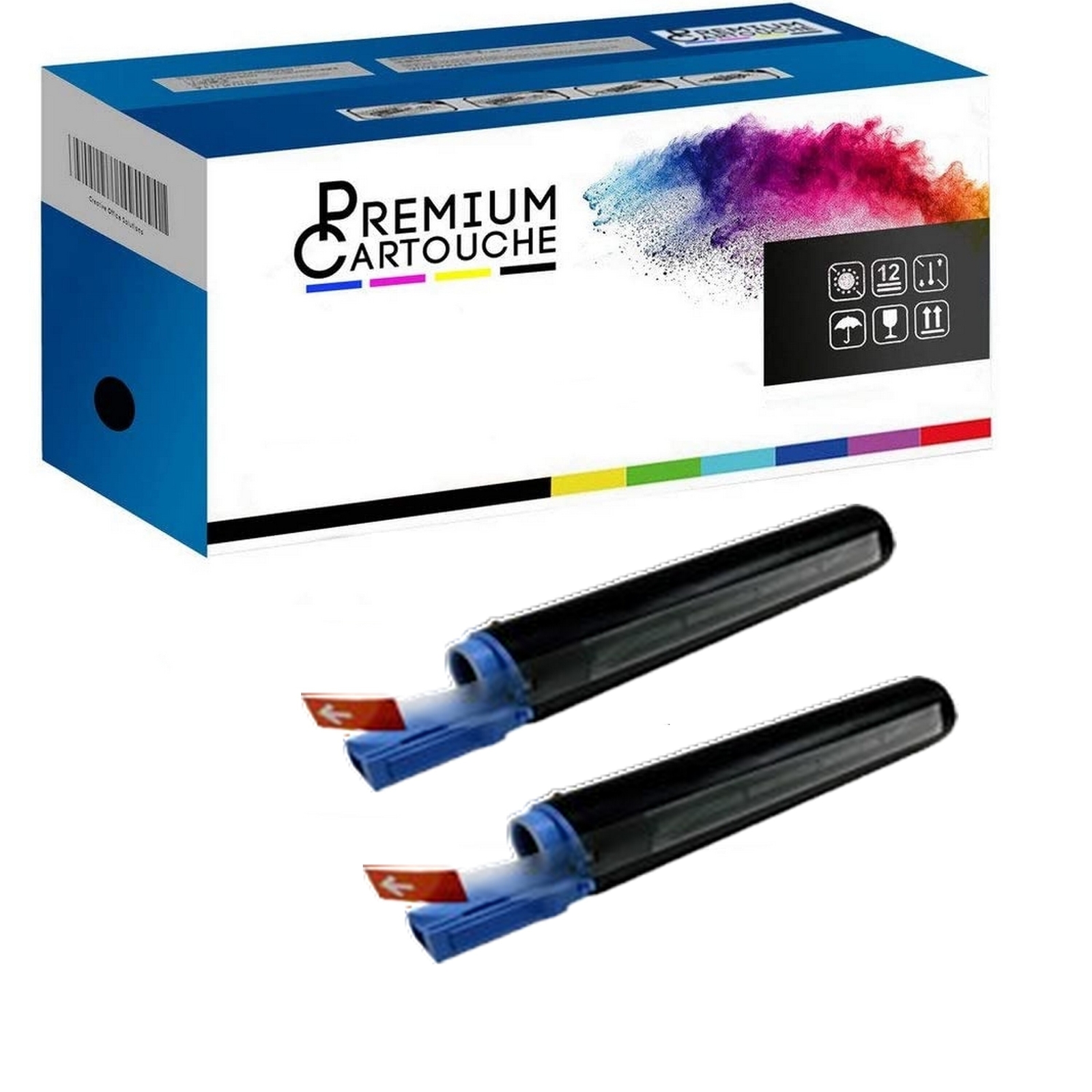 Toner CEXV14 CEXV5 compatible Canon noir de qualité premium pour impression laser