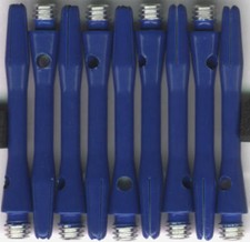 1.5in. 2ba "DEEP BLUE" Coated Aluminum Dart Shafts: 1 set of 3