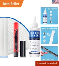 Deluxe Grip Repair Kits for Regripping Golf Clubs - Inlcudes Hook Knife, 2" x...