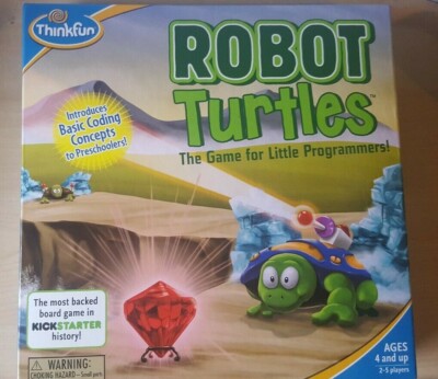 Thinkfun Robot Turtles Programmier Brettspiel Das Spiel für kleine Programmierer 4+ sehr guter Zustand
