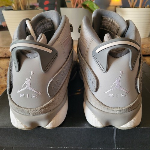 Air Jordan 6 Rings Matte Silver Cool Grey White Jordan 10 6 322992 014 Size 13 | eBay