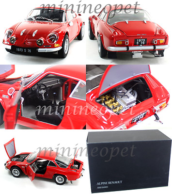 KYOSHO 08484 R RENAULT ALPINE A110 1600S 1/18 DIECAST MODEL CAR