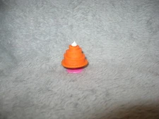 Lalaloopsy Mini ~ Orange Cake on Pink Stand Accessory (2202)
