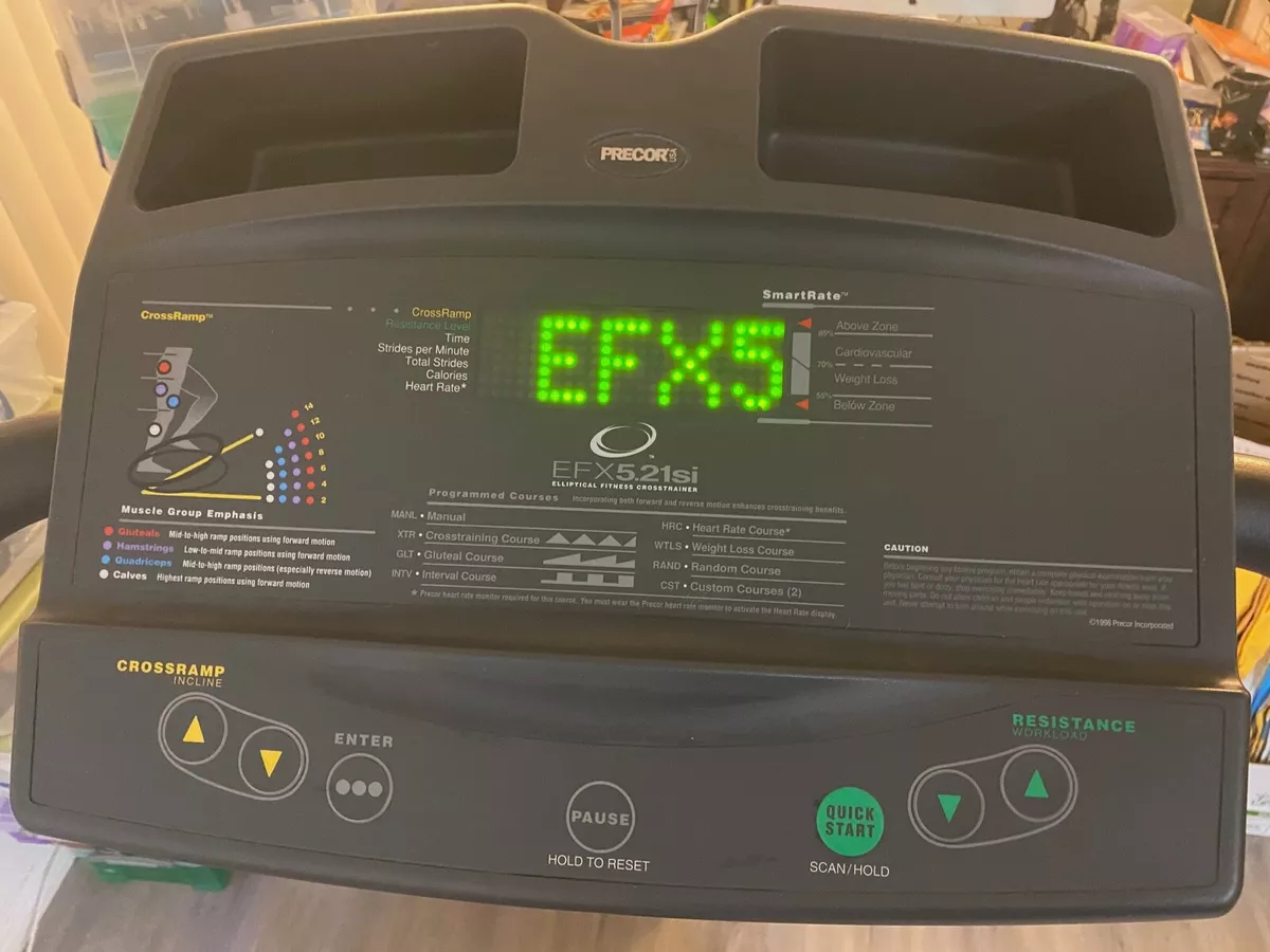 Precor efx 5.23 heart rate monitor clearance