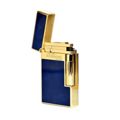 S.T. Dupont Line 2, Atelier Dark Blue Lacquer Lighter 016134 S.T. Dupont Line 2, Atelier Dark Blue Lacquer Lighter 016134