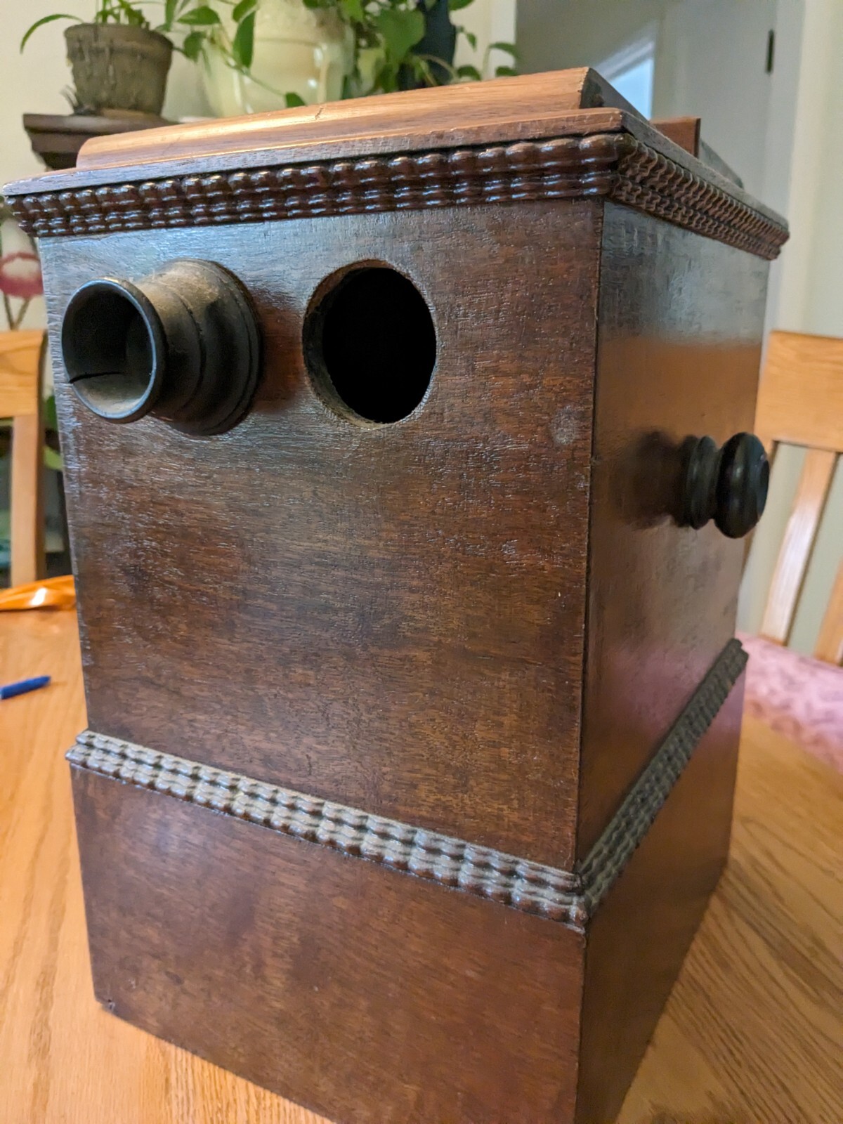 19th Century Stereoscope Viewer Becker's Dual Tabletop Stereoptican eBay