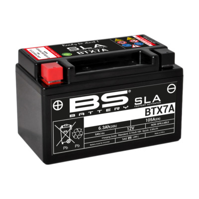 BS SLA Batterie BTX7A wartungsfrei SS (super sealed)