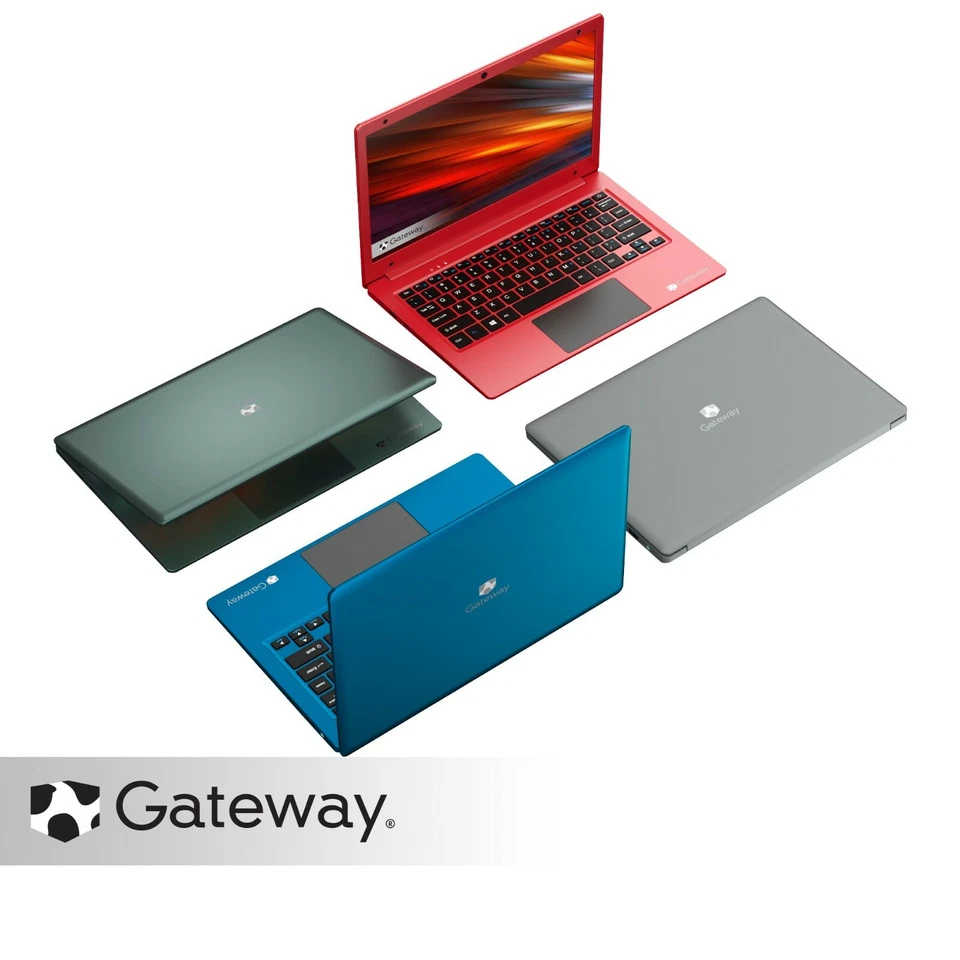 Gateway 11.6" Ultra Slim Notebook HD Intel Dual Core 64GB eMMC 4GB RAM Micro 365 - Image 2 of 4