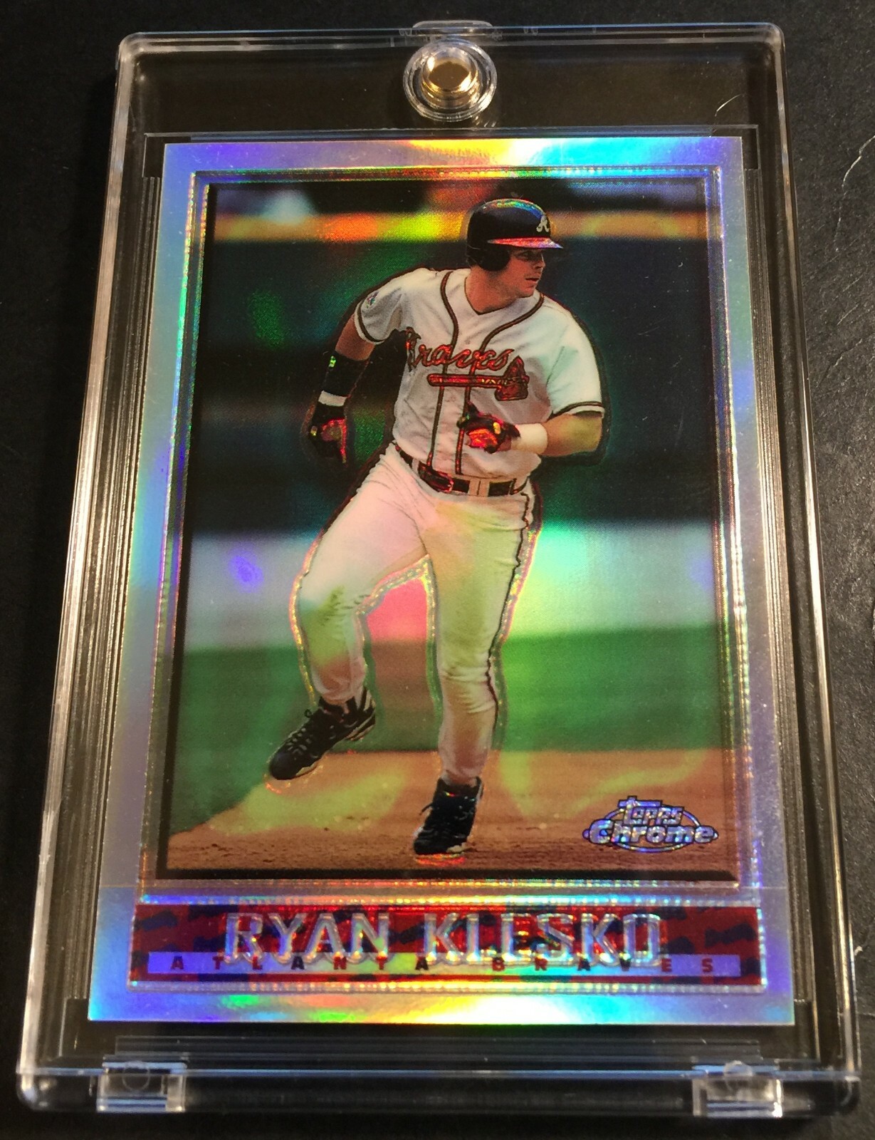 1998 RYAN KLESKO TOPPS CHROME REFRACTOR #65 BRAVES (977)