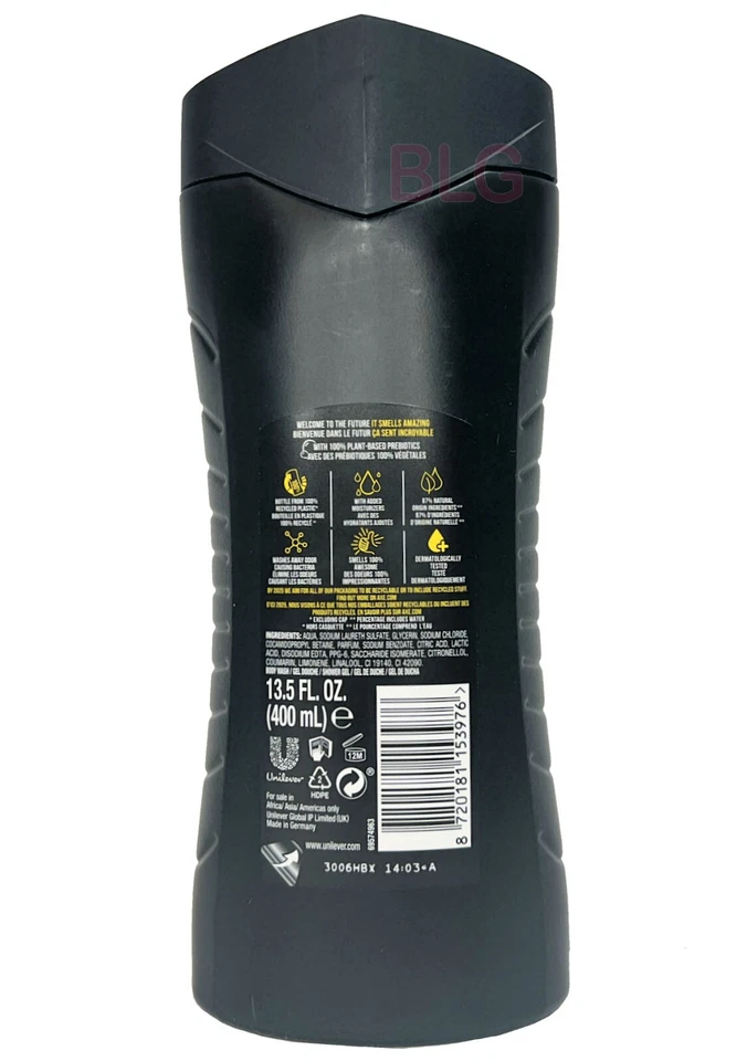 Axe APOLLO Body Wash аромат темного шоколада 13,5 унц гель для душа лосьон для мытья тела сделано в США - Изображение 2 из 2