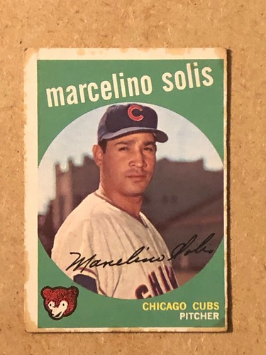 1959 Topps Marcelino Solis #214