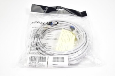 INFRALAN K5534FGR.7.5, Premium Superflex Patchkabel grau, L=7,5m - NEU