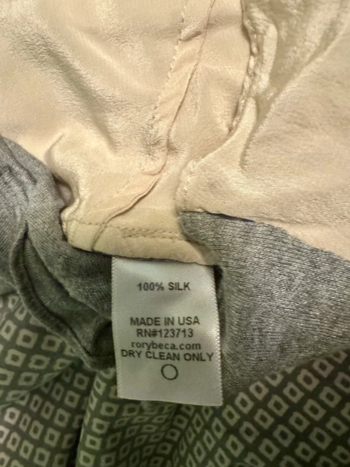 Top camisero Rory Beca 100 % seda talla Xs Foto 4 de 4