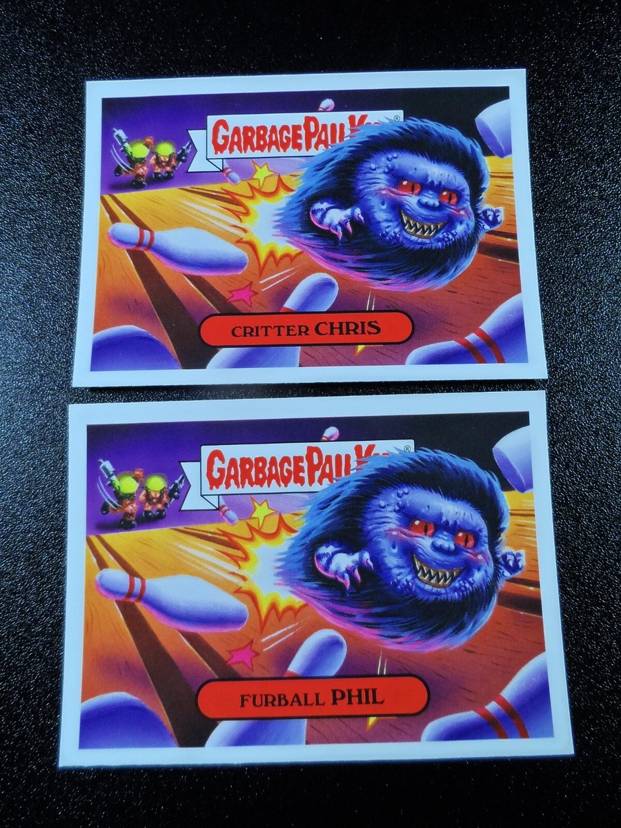 Critters 1986 Billy Zane Spoof 2 Card Set Garbage Pail Kids | eBay