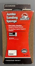 NEW GATOR Jumbo Sanding Sponge 4095, Fine/Medium, 100/60 Grit, 3" x 5" 73090