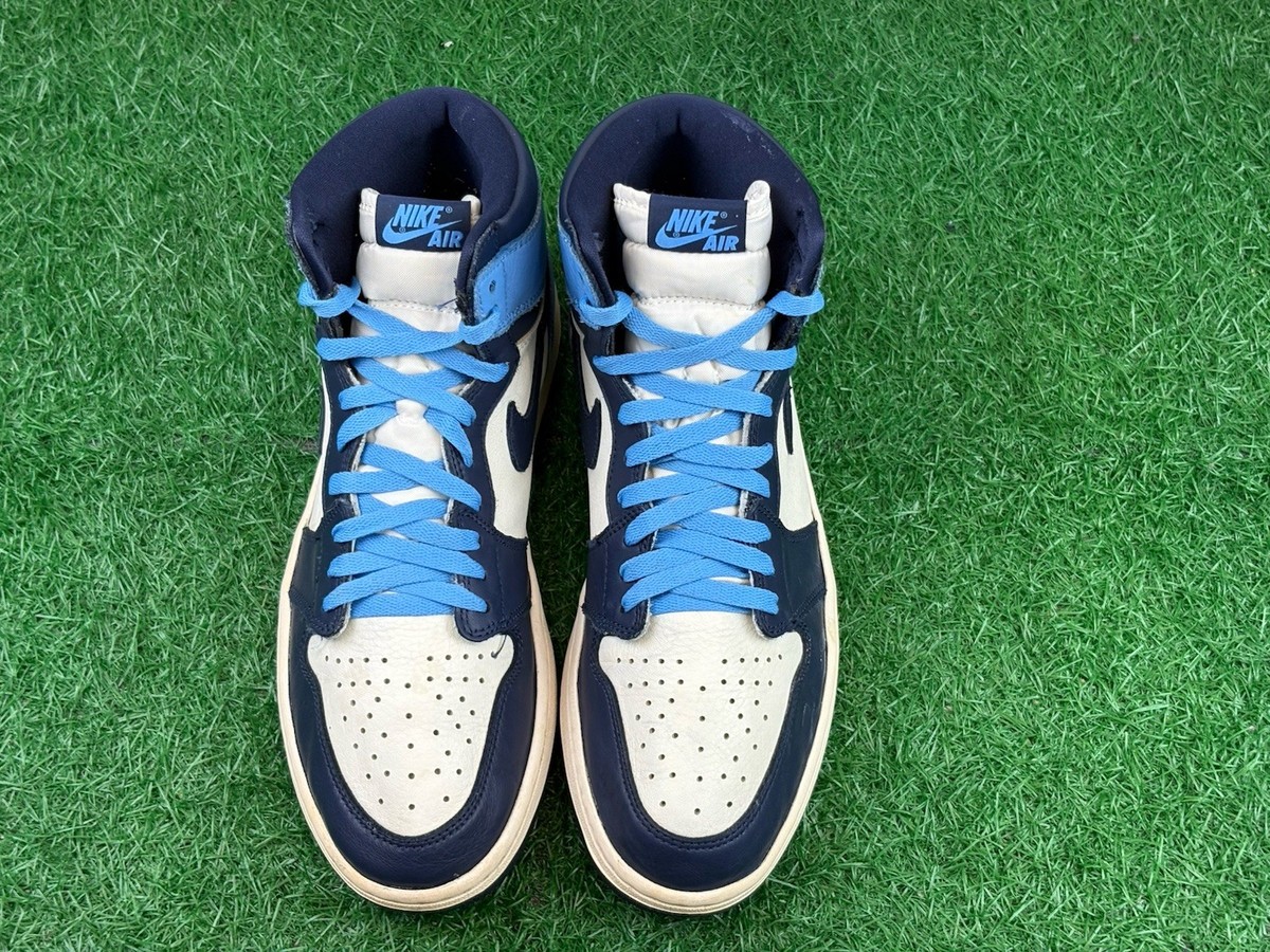 Obsidian Jordan Dark Blue And Light Blue Jordan Retro OG High