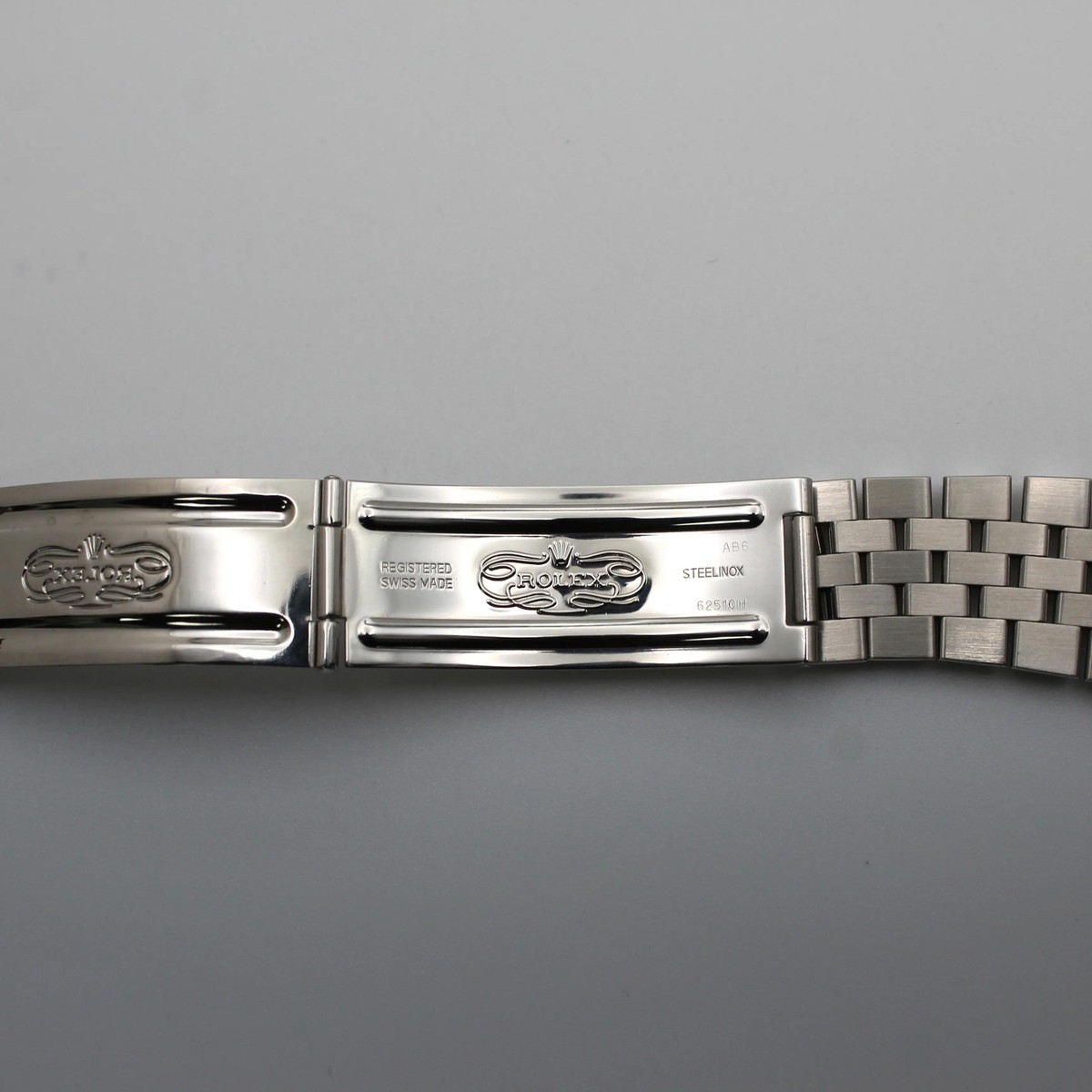 Rolex Jubilee 20mm Stainless Steel Bracelet -Silver (62510H) for