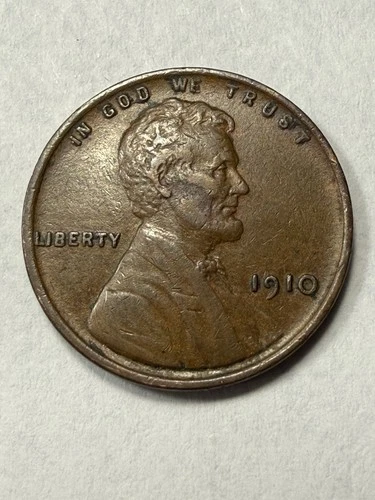 * 1910 LINCOLN CENT- XF  (UPGRADE THAT SPOT IN YOUR SET) PRICED TO SELL🔥*