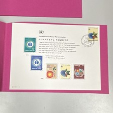 United Nations UN Geneva Set 1982 Human Environment Environment Stamp