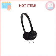 Koss KPH7 Lightweight Portable Headphone, Black