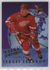 1992-93 Fleer Ultra Imports Sergei Fedorov #3 HOF 05cx