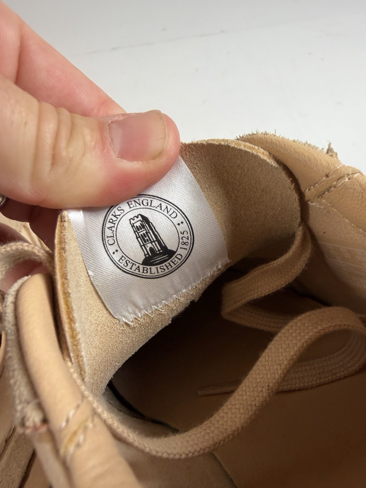 Clarks Originals Tor Run Light Tan Combination Casual Lifestyle Shoes Womens 6.5 image 10